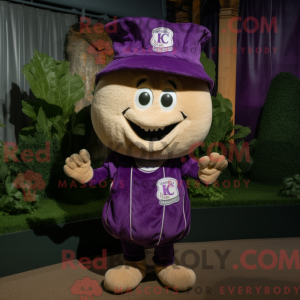 Disfraz de mascota Purple...