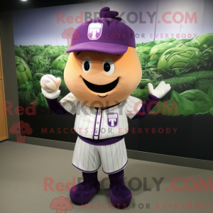 Disfraz de mascota Purple...