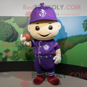 Lilla majroe maskot kostume...