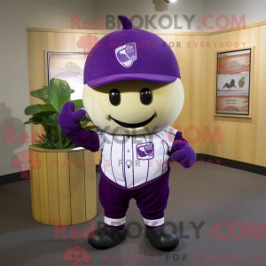 Disfraz de mascota Purple...