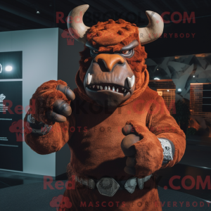 Rust Minotaur mascot...