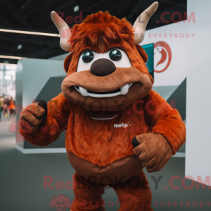 Rust Minotaur maskot...