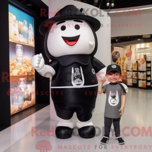 Black Bottle Of Milk maskot...