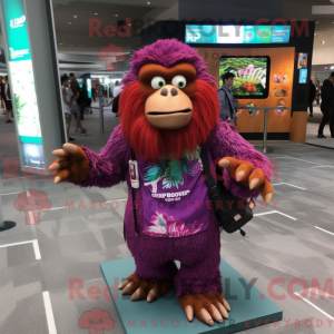 Magenta orang-oetan...