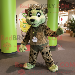 Costume mascotte de guépard...