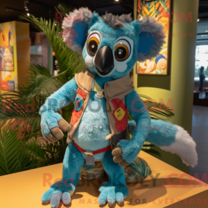 Disfraz de mascota Lemur...