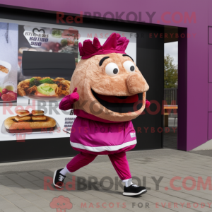 Postava maskota Magenta...