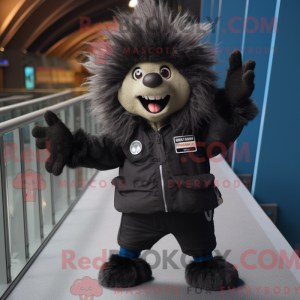 Máscara Svart Porcupine com...