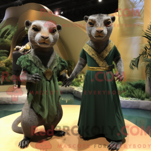 Costume de mascotte d Olive...