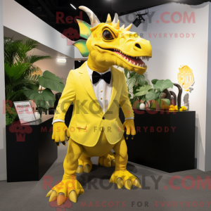 Citroengeel Triceratops...