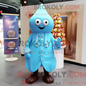 Sky Blue Chocolates máscara...