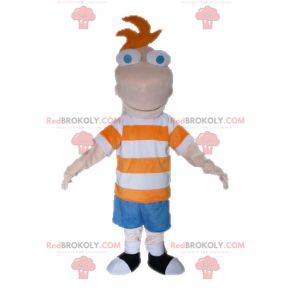 Mascotte Ferb della serie TV Phineas e Ferb - Redbrokoly.com