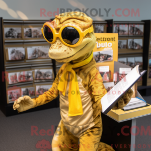 Costume mascotte de Lézard...
