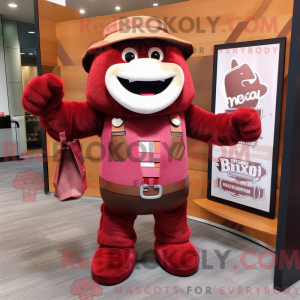 Disfraz de mascota Maroon...