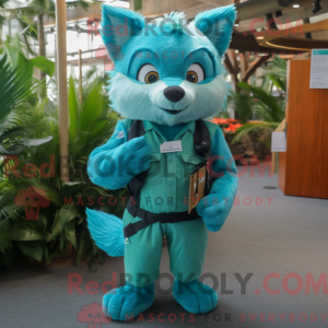 Costume mascotte de renard...