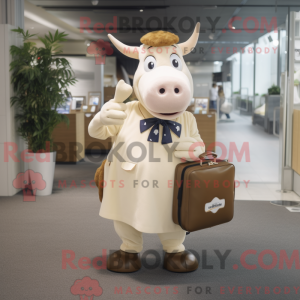 Beige Hereford...