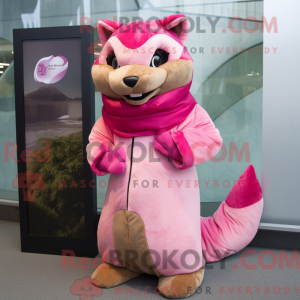 Disfraz de mascota Pink...