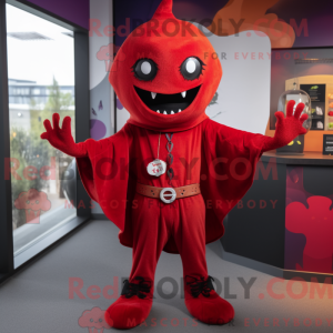 Máscara de Vampiro Vermelho...