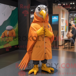 Orange Bald Eagle...