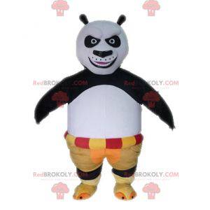 Mascotte de Po célèbre panda du dessin animé Kung Fu Panda -