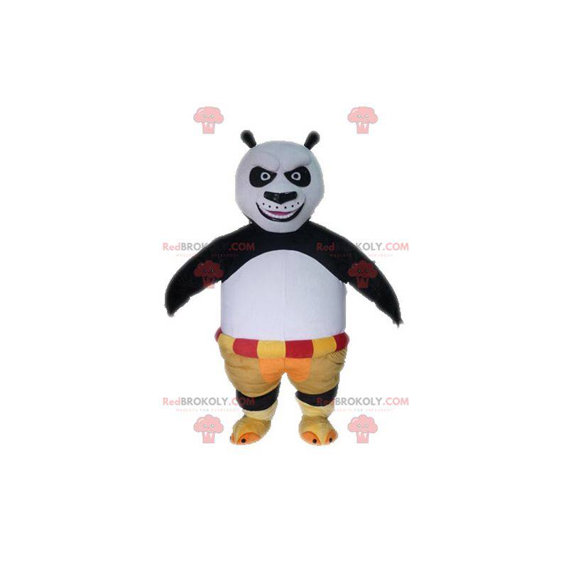 Mascotte de Po célèbre panda du dessin animé Kung Fu Panda -