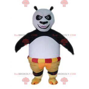 Mascotte de Po célèbre panda du dessin animé Kung Fu Panda -