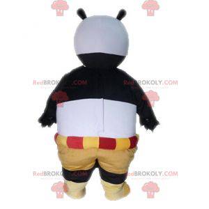 Po famous panda mascot from the cartoon Kung Fu Panda -