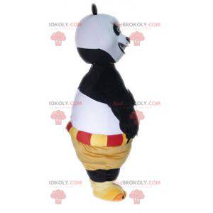 Mascotte de Po célèbre panda du dessin animé Kung Fu Panda -