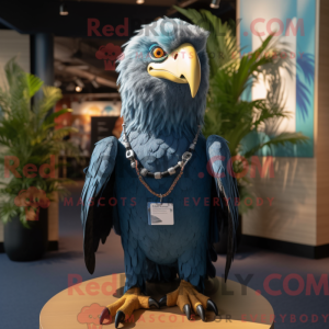 Cyan Haast S Eagle maskot...