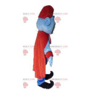 Genie mascot famous character of Aladdin - Redbrokoly.com