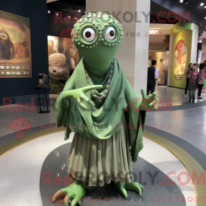 Oliven Kraken máscara de...
