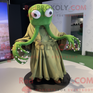 Costume de mascotte d Olive...