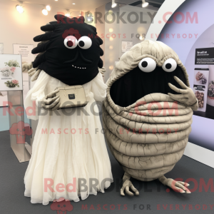 Svart Trilobite maskot...