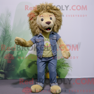 Olive Tamer Lion maskot...