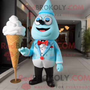 Postava maskota Sky Blue...