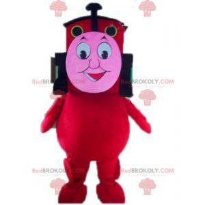 Thomas, o personagem de desenho animado do mascote do trem -