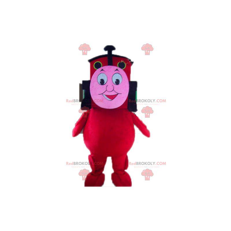 Thomas vlak maskot kreslená postavička - Redbrokoly.com