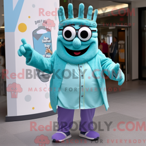Disfraz de mascota Teal...