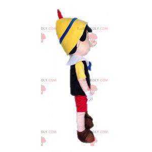 Pinocchio famoso cartone animato burattino mascotte -