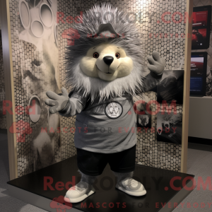 Silver Hedgehog mascot...