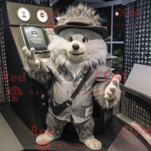 Personaggio mascotte riccio...