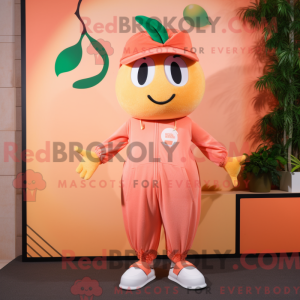 Peach Pho maskotdraktfigure...