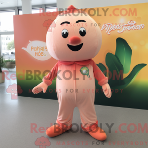 Peach Pho mascottekostuum...