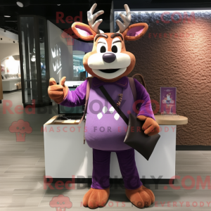 Disfraz de mascota de reno...