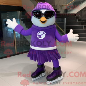 Purple Pair Of Ice Skates...