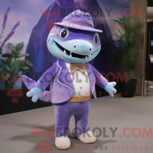 Lavendel Shark máscara drak...