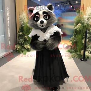 Black Raccoon mascot...