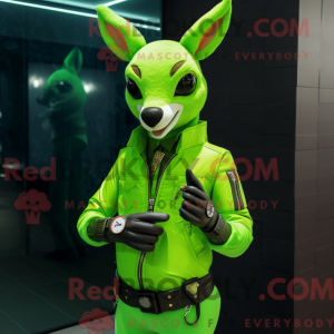 Lime Green Roe Deer...