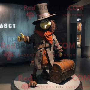 Rust Witch S Hat máscara de...