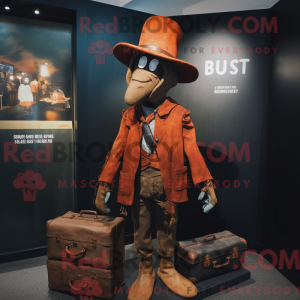 Rust Witch S Hat máscara de...